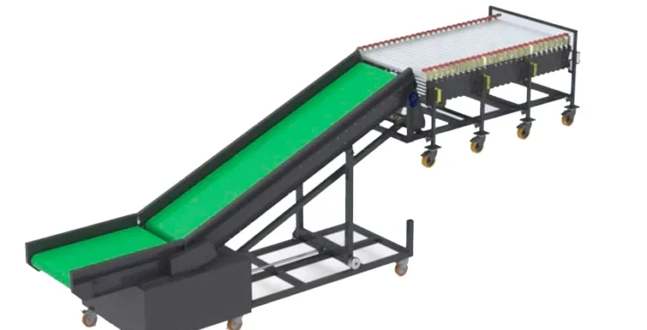 Transportador de carga y descarga